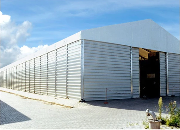 Fire retardant warehouse marquee tent for durable use