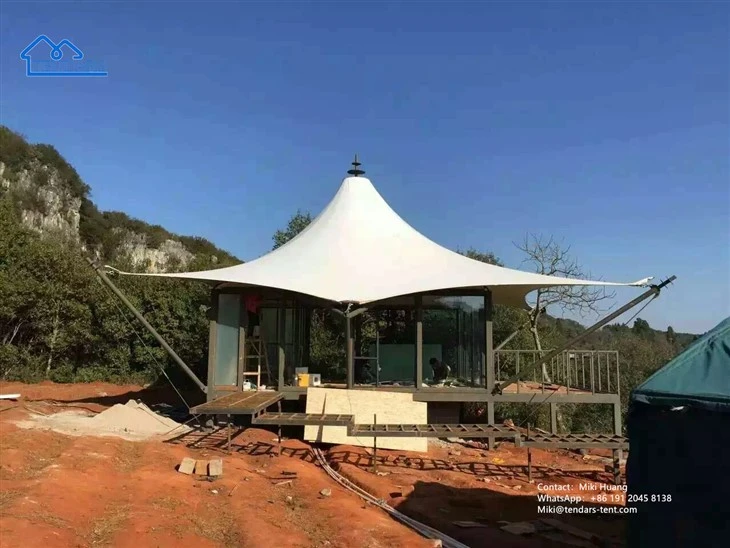 인장 호텔 텐트